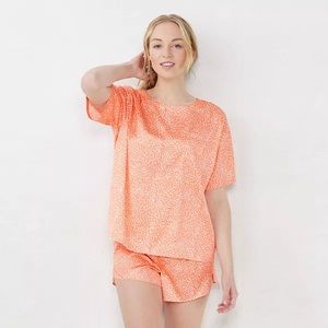 Lauren Conrad Satin Pajama Set